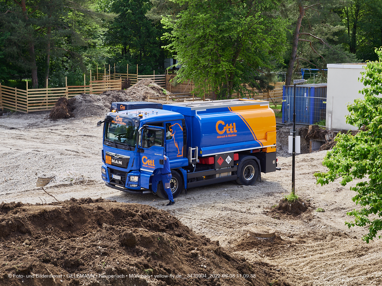08.06.2022 - Baustelle zur Mütterberatung und Haus für Kinder